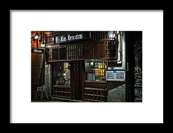 Las Descalzas Framed Print featuring the photograph Las Descalzas - Madrid by Mary Machare