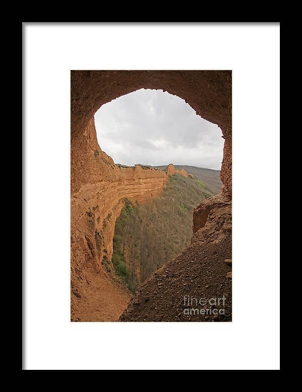 Nature Framed Print featuring the photograph Las Medulas gold mine Spain by Rudi Prott