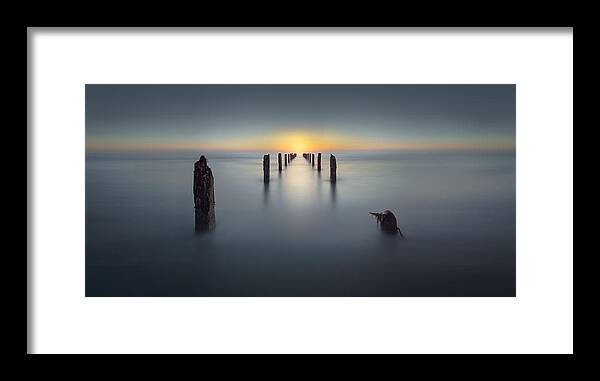 Sunset Framed Print featuring the photograph Last Light by Nadav Jonas