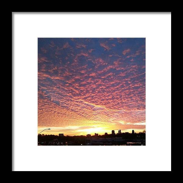 Beautiful Framed Print featuring the photograph Last Sunrise Of 2012 by Clay Pritchard