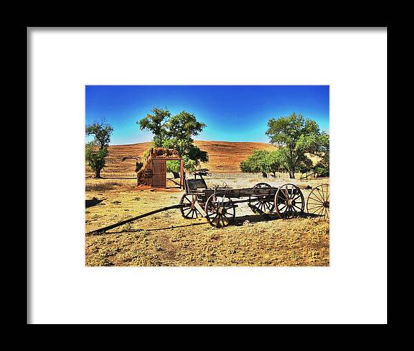 California Framed Print featuring the photograph Late for Market by Spencer Hughes