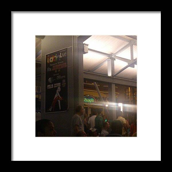 Latinlive Framed Print featuring the photograph #latinlive #cheapside by Rachel Maynard