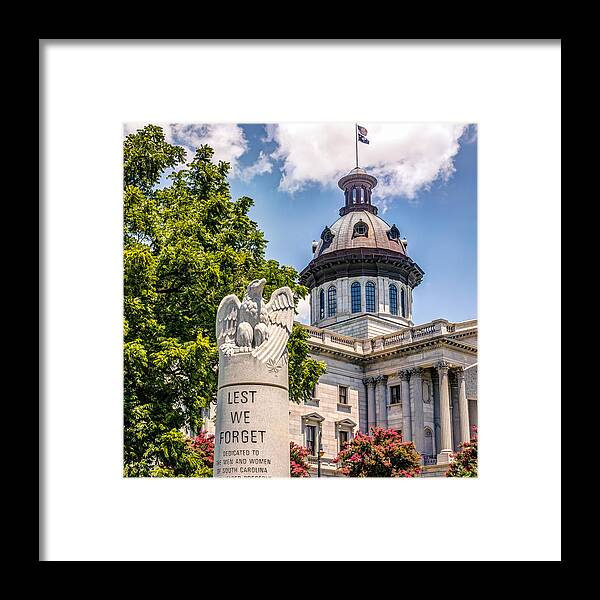 Police Framed Print featuring the photograph Law Enforcement Memorial by Traveler's Pics
