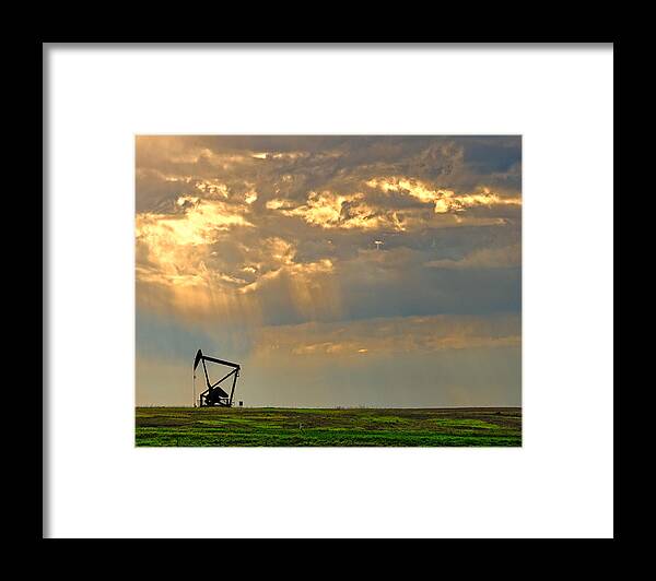 Energy Framed Print featuring the photograph Layers Of Energy by Tony Beck