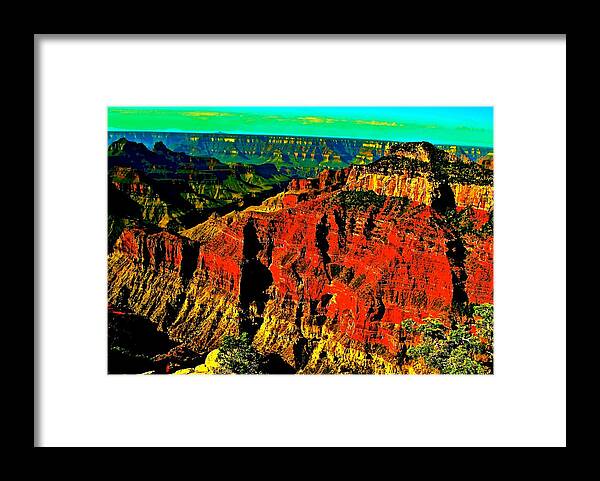 Grand Canyon Framed Print featuring the photograph Layers of Time by Jim Hogg