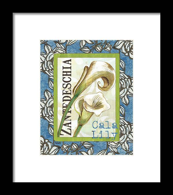 Lily Framed Print featuring the painting Lazy Daisy Lily 1 by Debbie DeWitt