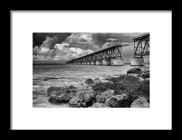 Bahia Honda Bridge Framed Print featuring the photograph Leap of Faith by Raul Rodriguez