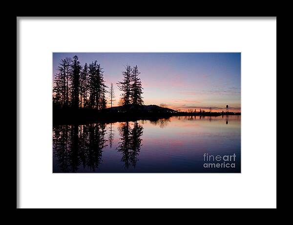 Pacific Framed Print featuring the photograph Lebanon Oregon Sunset by Nick Boren