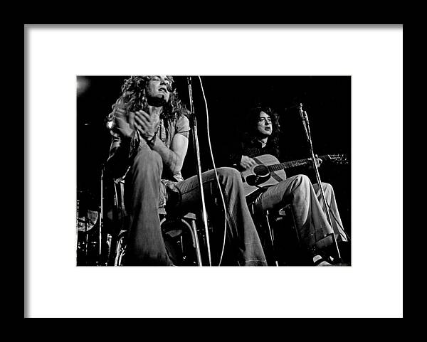 Led Zeppelin Framed Print featuring the photograph Led Zeppelin by Georgia Fowler