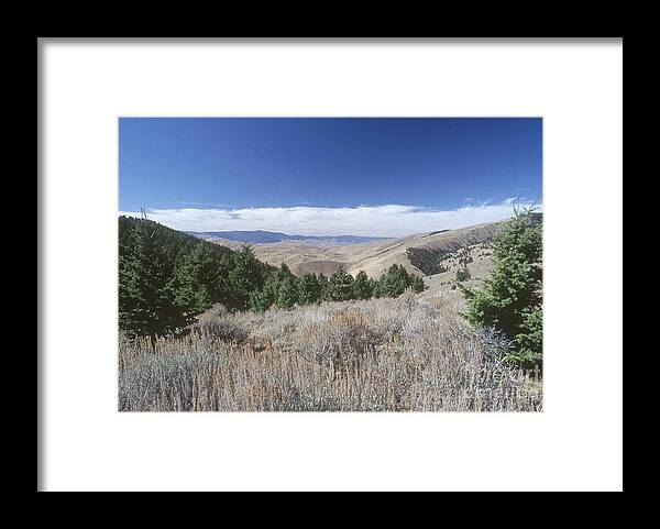 Lemhi Pass Framed Print featuring the photograph Lemhi Pass, Idaho by William H. Mullins