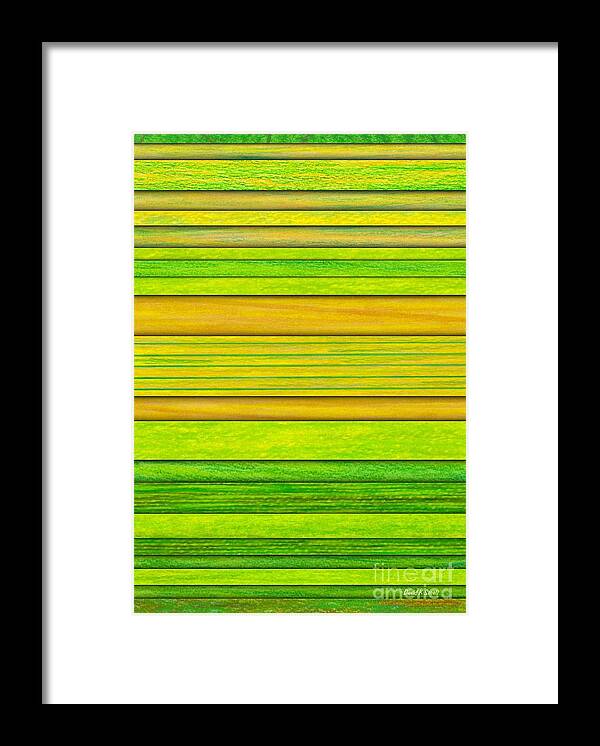 Colored Pencil Framed Print featuring the painting Lemon Limeade by David K Small