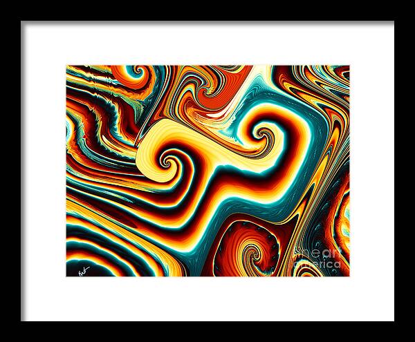 Lethe Framed Print featuring the digital art Lethe by Kimberly Hansen
