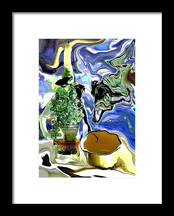 Abstract Framed Print featuring the photograph Life Is What You Make It 2 by Linda Cox