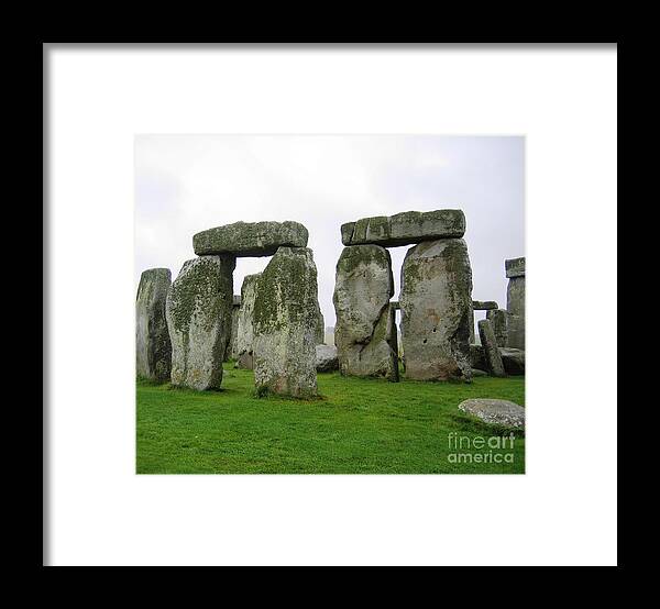 Stonehenge Framed Print featuring the photograph Life On The Rocks by Denise Railey