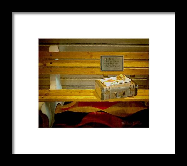 Barbara Snyder Framed Print featuring the painting Life was like a box of chocolates by Barbara Snyder