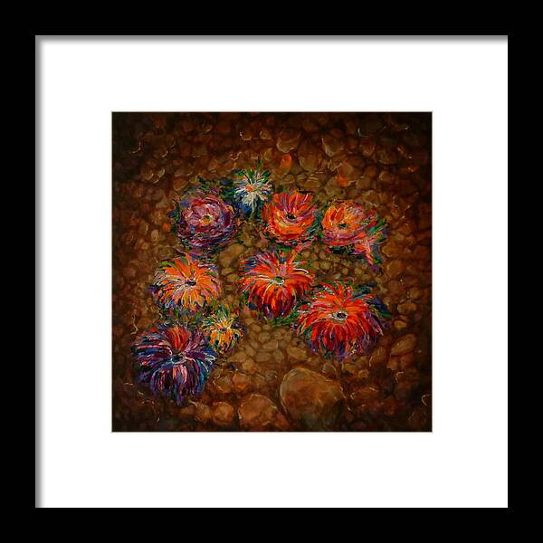 Life Framed Print featuring the painting Life by Zofia Kijak