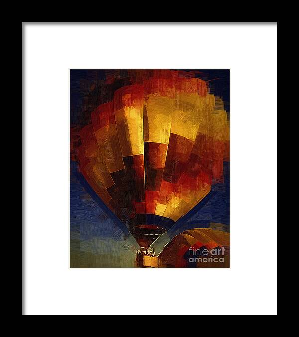 Air Framed Print featuring the digital art Lift by Kirt Tisdale