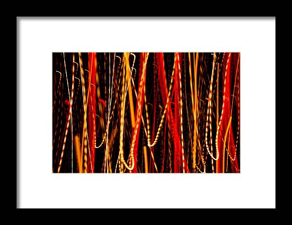 Abstract Framed Print featuring the photograph Light Fantastic 02 by Natalie Kinnear