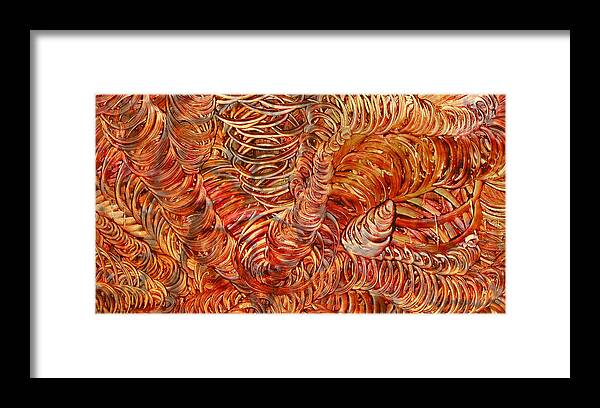 Light Play Framed Print featuring the mixed media Light Twist by Sami Tiainen