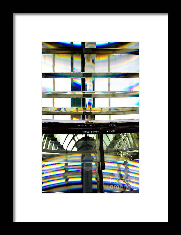 Point Loma Lighthouse Framed Print featuring the photograph Lighthouse Glass by Baywest Imaging