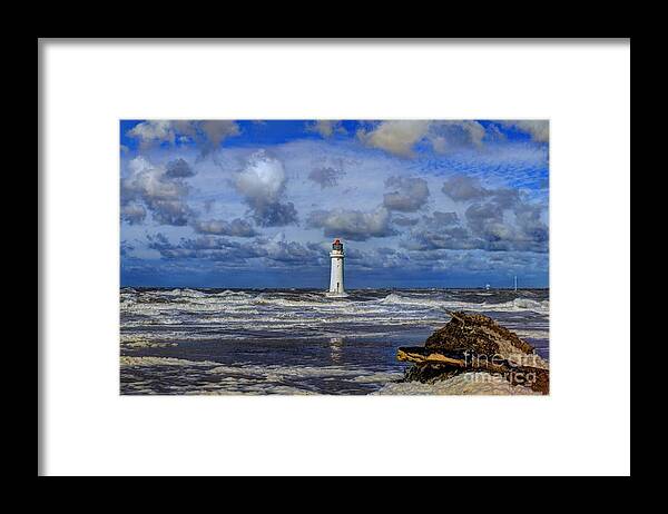 Lighthouse Framed Print featuring the photograph Lighthouse by Spikey Mouse Photography