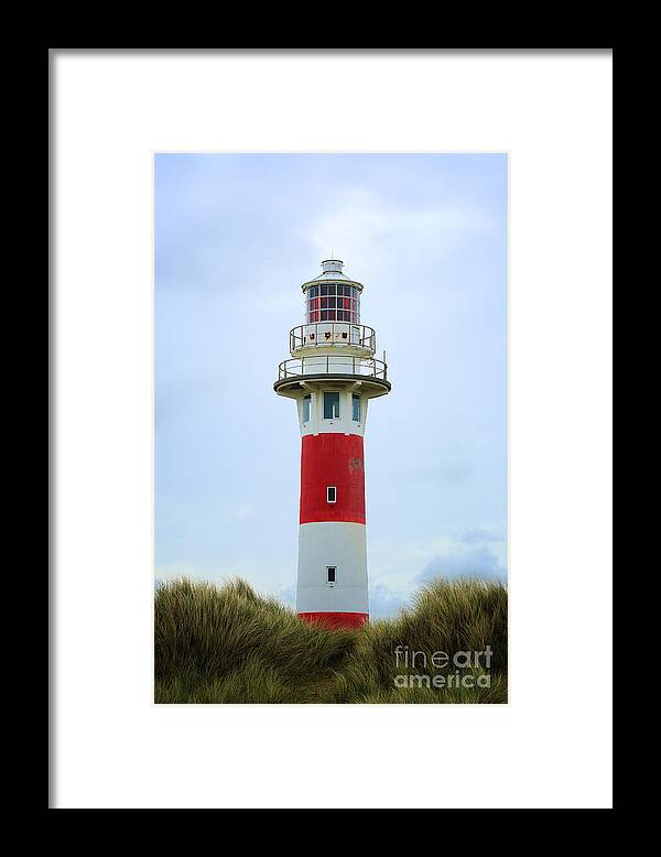 Lighouse Framed Print featuring the photograph Lighthouse Newport by LHJB Photography