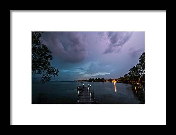 Matt Molloy Framed Print featuring the photograph Lightning Lighting by Matt Molloy