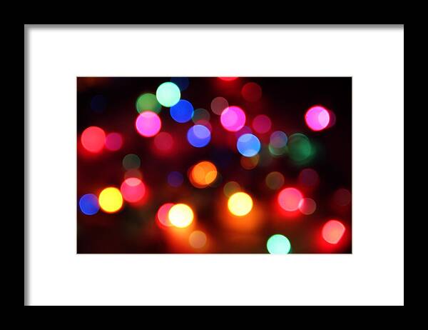 Lighting Framed Print featuring the photograph Lights by Elizabeth Budd