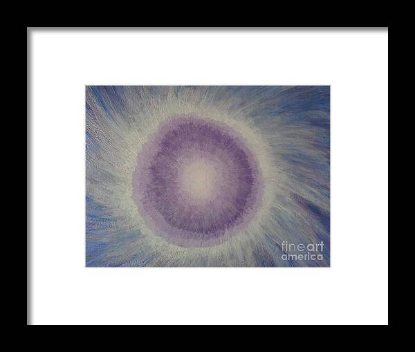 Lilac Framed Print featuring the painting Lilac Energy by Jerome Wilson