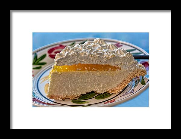 Hawaii Framed Print featuring the photograph Lilikoi Cheese Pie by Dan McManus