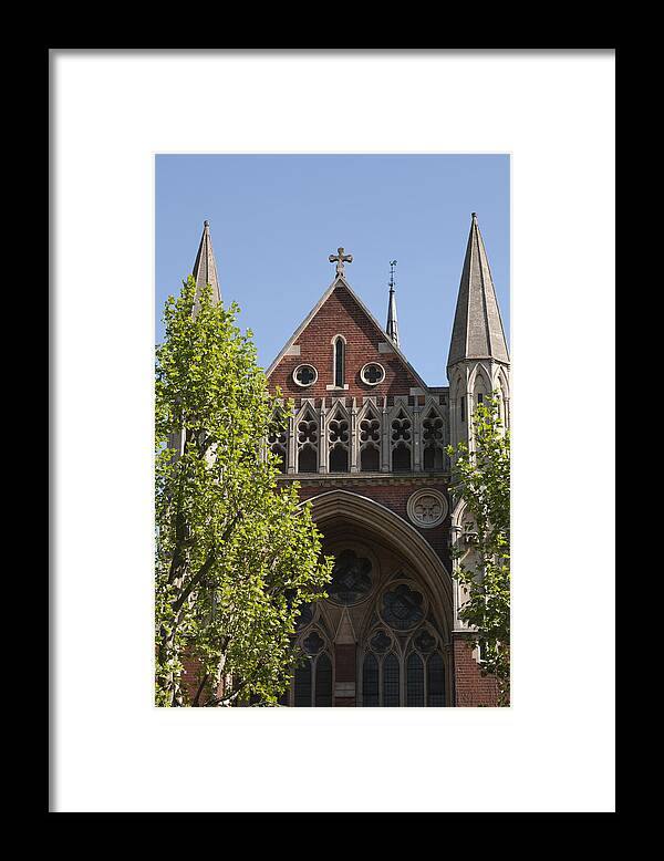 Church Framed Print featuring the photograph Little Venice Church by Maj Seda