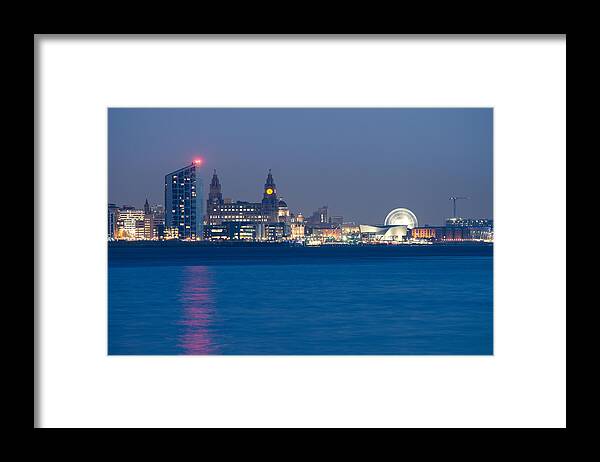 3 Graces Framed Print featuring the photograph Liverpool Waterfront by Spikey Mouse Photography