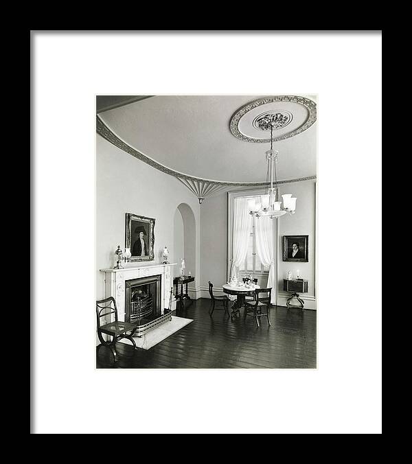 Savannah Framed Print featuring the photograph Living Room In Owens-thomas House by William Grigsby