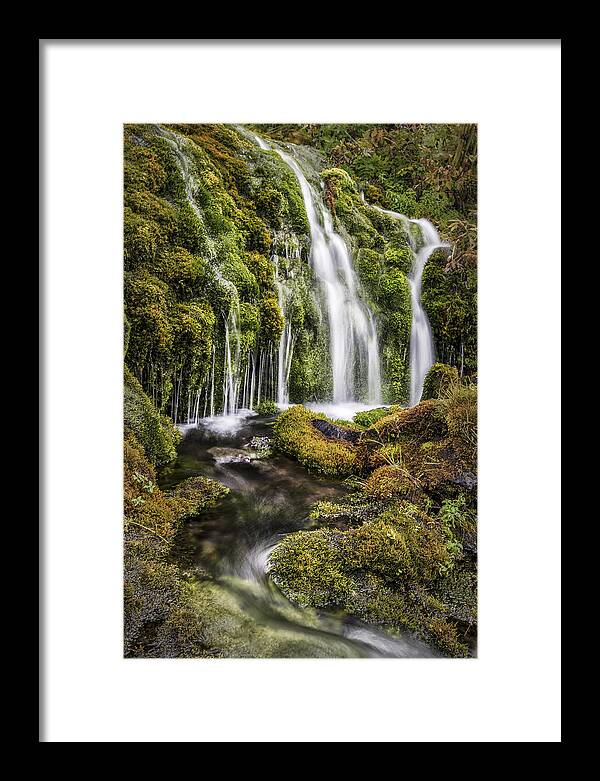 Acrylic Framed Print featuring the photograph Living Water by Jon Glaser