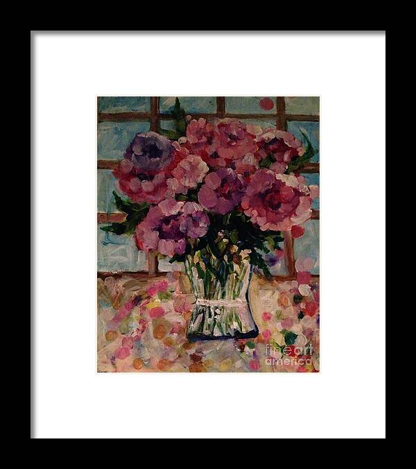 Beautiful Framed Print featuring the painting Lolly Pops Lolly Pops by Sherry Harradence