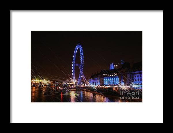 London Framed Print featuring the photograph London At Night #4 by Doc Braham
