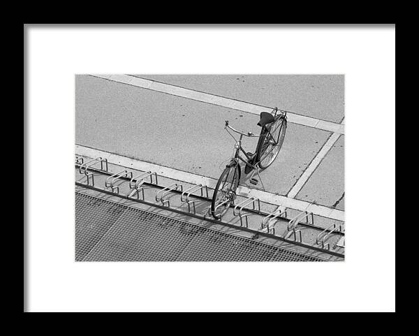 Bicycle Framed Print featuring the photograph Lonely Bicycle by Andreas Berthold