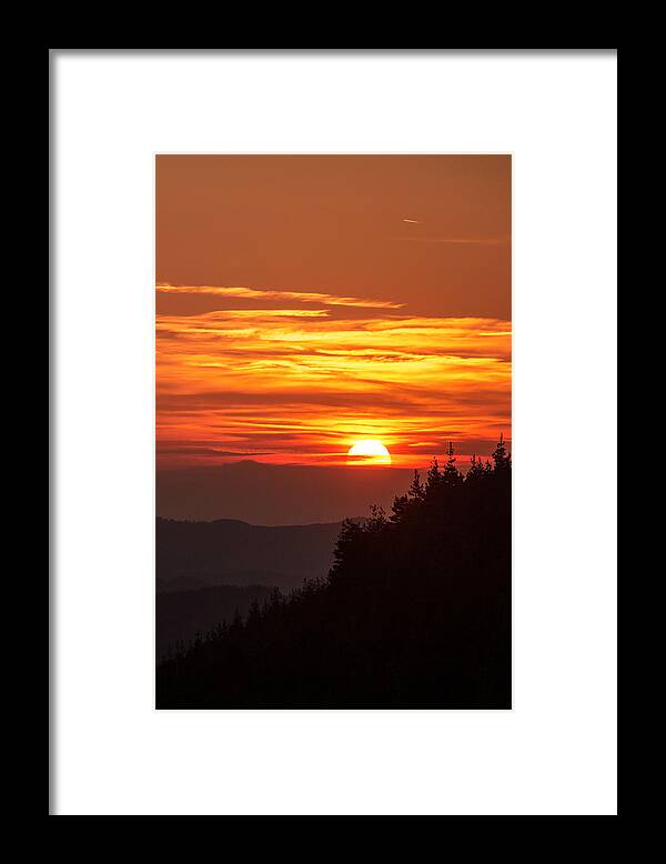 Lonely Flight - Art Mccaffrey Framed Print featuring the photograph Lonely Flight by Art McCaffrey