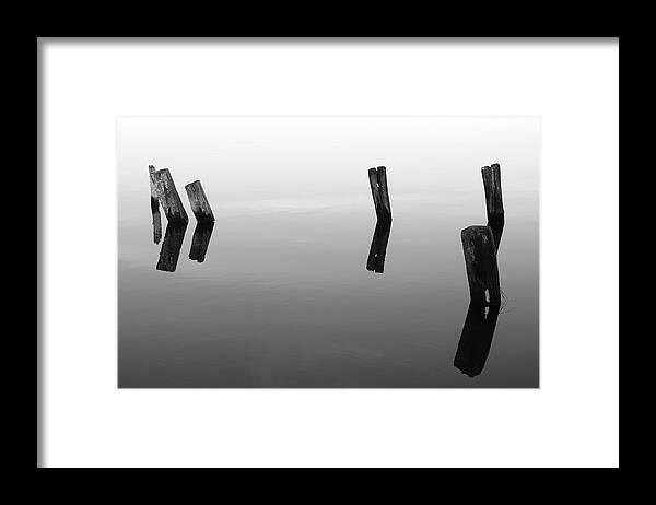 Minimal Framed Print featuring the photograph Long Forgotten by Luke Moore