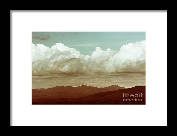 Mountains Framed Print featuring the photograph Long Horizon by Dana DiPasquale