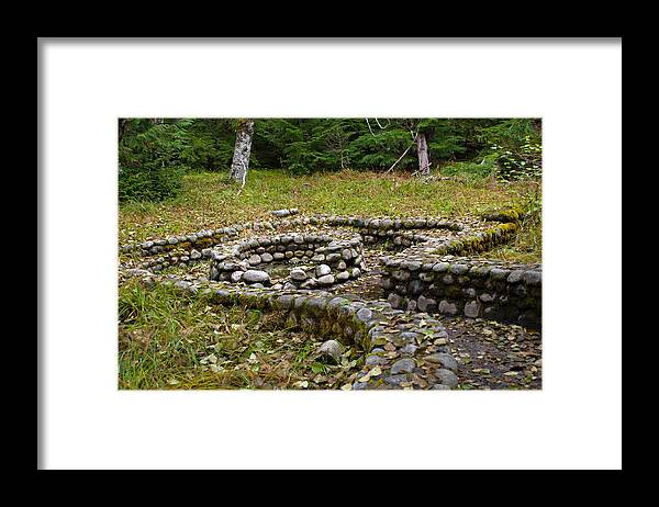Longmire Framed Print featuring the photograph Longmire's Soda Springs in Mount Rainier National Park by Tikvah's Hope