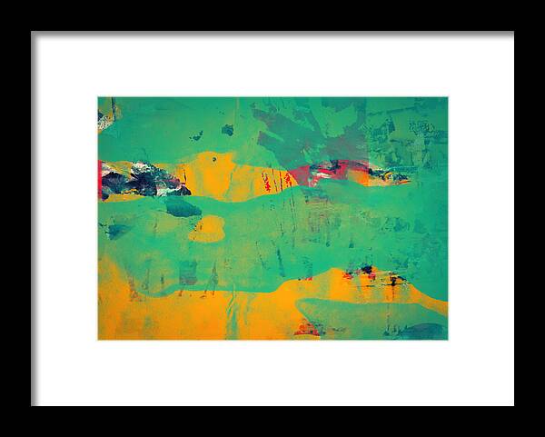 Abstract Framed Print featuring the mixed media Eyes by Modern Abstract