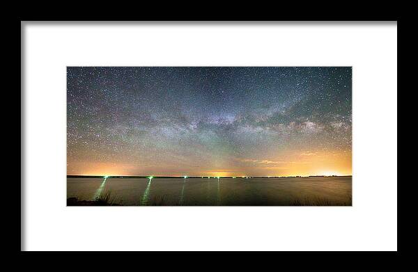 Jackson Lake State Park Framed Print featuring the photograph Looking Deep Into The Night by James BO Insogna