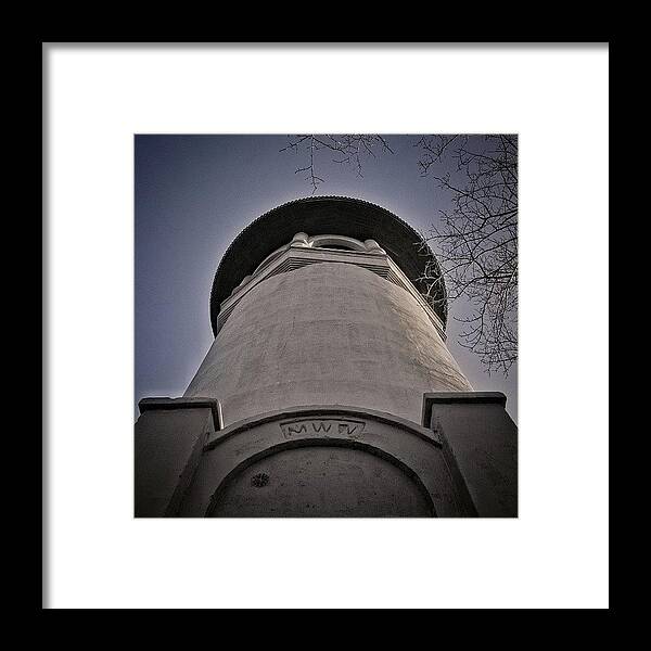 Lookout Framed Print featuring the photograph #lookingup At The #witch's #hat by Mike S