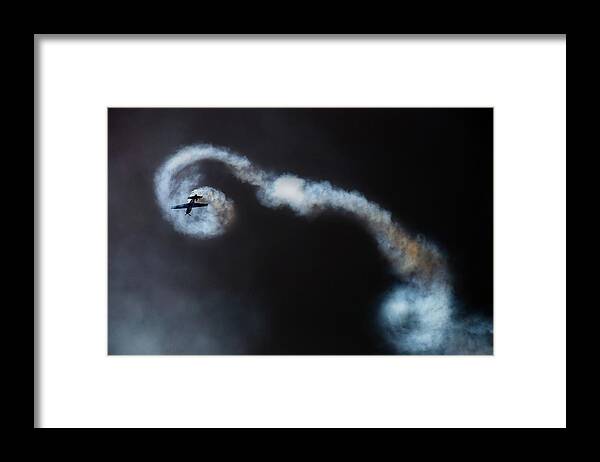 Action Framed Print featuring the photograph Looping by Ionut Harag