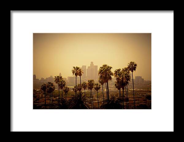 Beverly Hills Framed Print featuring the photograph Los Angeles by Lpettet