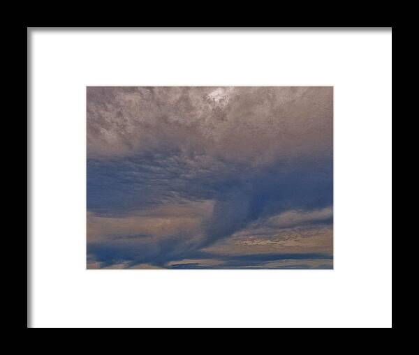 Landscape Framed Print featuring the photograph Lost in a Pastel Sky by Charles Lucas