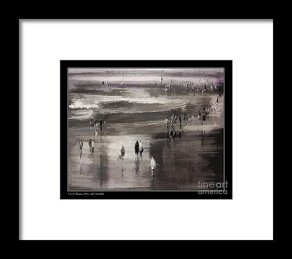 Animals Framed Print featuring the digital art Lost In Limbo by Pedro L Gili