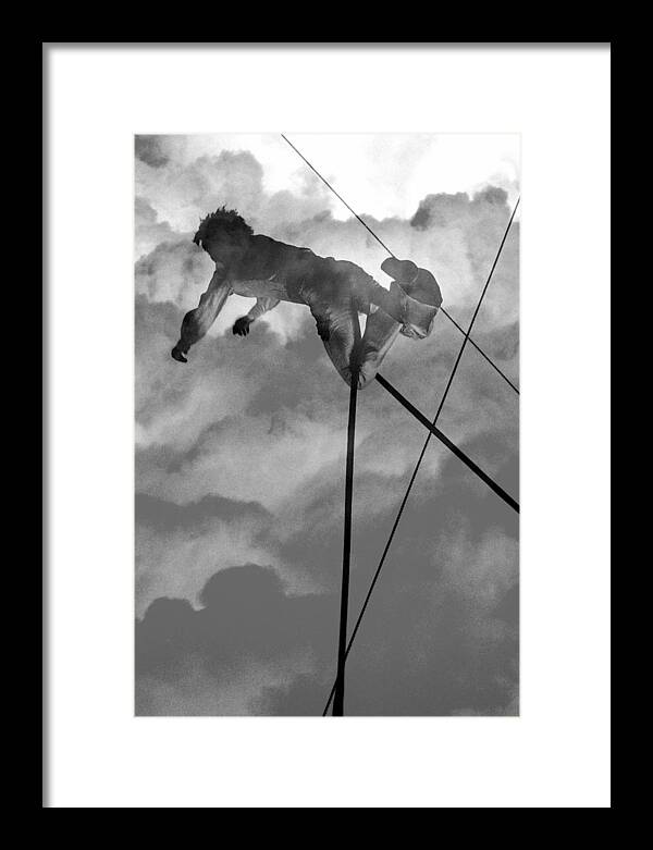 Pop Art Framed Print featuring the photograph Louie in the Sky by Neil Pankler