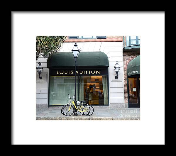Louis Vuitton Store Shop Boutique - Charleston South Carolina Louis Vuitton Bicycle Street Scene ...